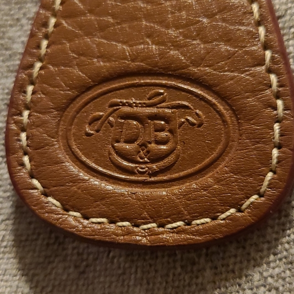 Dooney & Bourke Pebbled Leather Key Ring - Picture 4 of 5